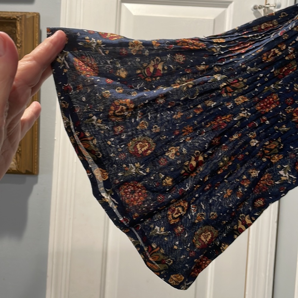 NEW Veronica Beard Shireen Pleated Floral Midi-Dress - Picture 12 of 17